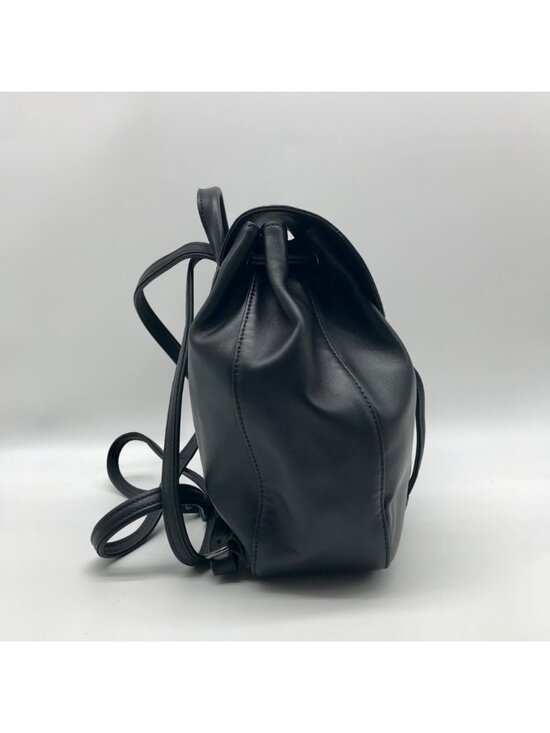 Longchamp Black Cavalcade Leather Backpack display picture 1